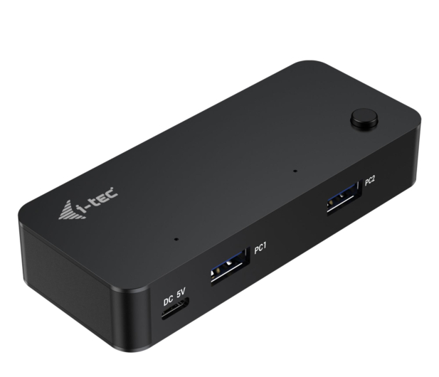 i-tec USB-C/USB-A Universal KVM HUB + USB-C PowerIn 15W max - 1349219 - zdjęcie